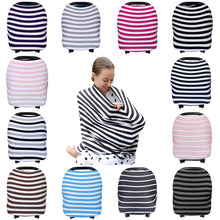 Load image into Gallery viewer, Multi-Use Nursing Cover, Car Seat Canopy, Shopping Cart, High Chair, Stroller and Carseat Covers