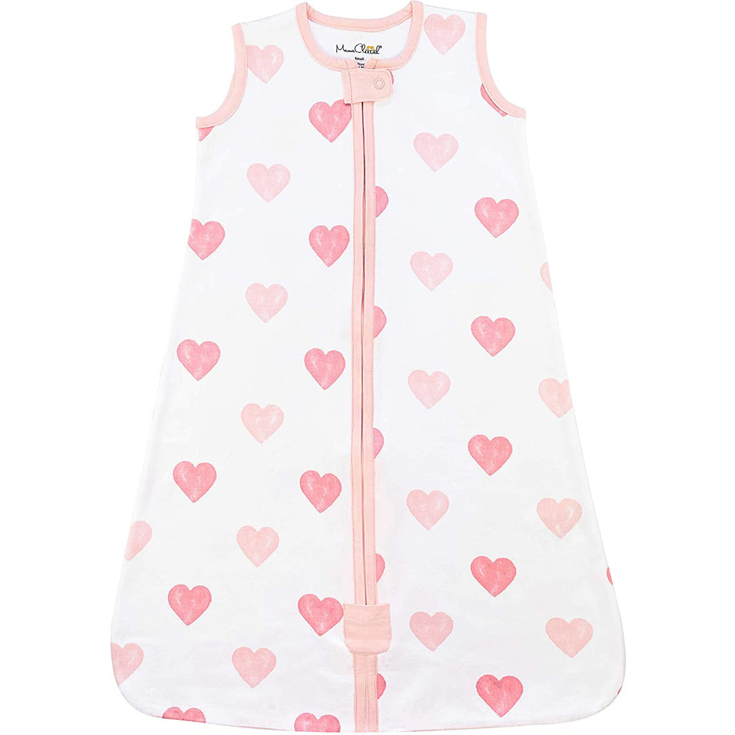Mama Cheetah Sleep Sack 1.0 TOG, Organic Cotton Baby Wearable Blanket, Baby Sleeping Bag with 2-Way Zipper, 18-24 Months, 1-Pack