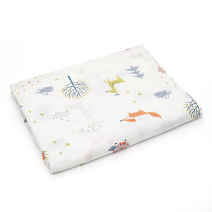 Baby Muslin Swaddle Blanket, 100% Cotton