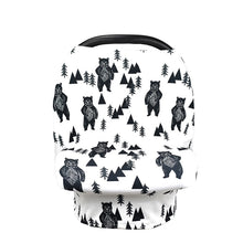 Load image into Gallery viewer, Multifunctional Breastfeeding Nursing Cover, Car Seat Canopy, Baby Stroller Cover, Shopping Cart Cover