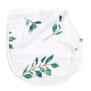 100% Cotton Bamboo Muslin Burp Cloth, Baby Bibs