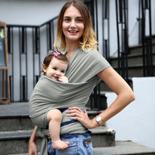 Load image into Gallery viewer, Baby Wrap Carrier for Newborns, Hands Free Infant Carrier Sling
