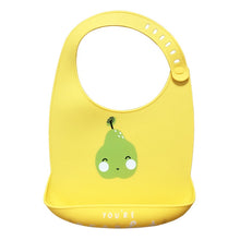 Load image into Gallery viewer, Adjustable Silicone Bibs for Baby Girls and Boys