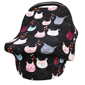 Multifunctional Breastfeeding Nursing Cover, Car Seat Canopy, Baby Stroller Cover, Shopping Cart Cover