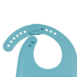 Adjustable Silicone Bibs for Baby Girls and Boys