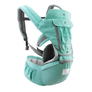 All Carry Positions Ergonomic Baby Carrier with Hip Seat Front and Back