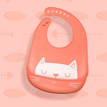 Load image into Gallery viewer, Adjustable Silicone Bibs for Baby Girls and Boys